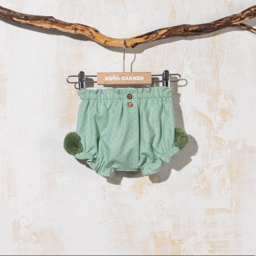 Dona Carmen BABY BLOOMER RAMOS Sz 3 months New